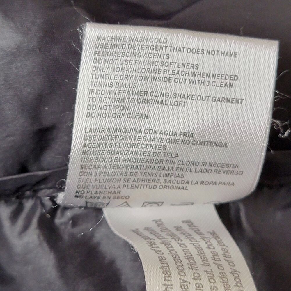 Calvin Klein Women’s Puffer Jacket Small Packable Black Premium Down Winter Warm - Picture 7 of 10